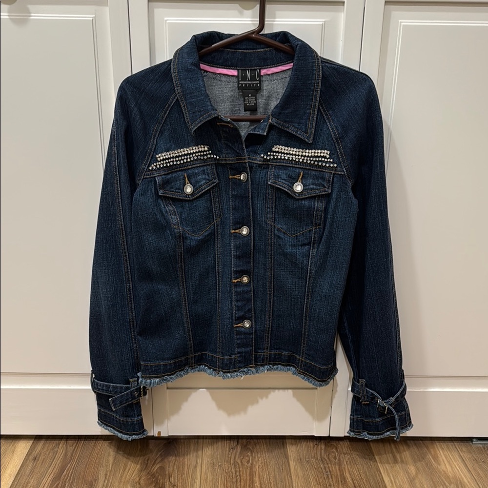 Rhinestone Jean Jacket